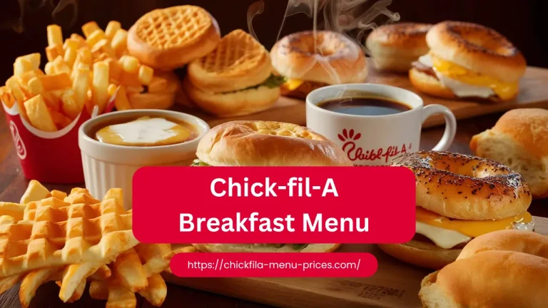 Chick-fil-A Breakfast Menu with Prices