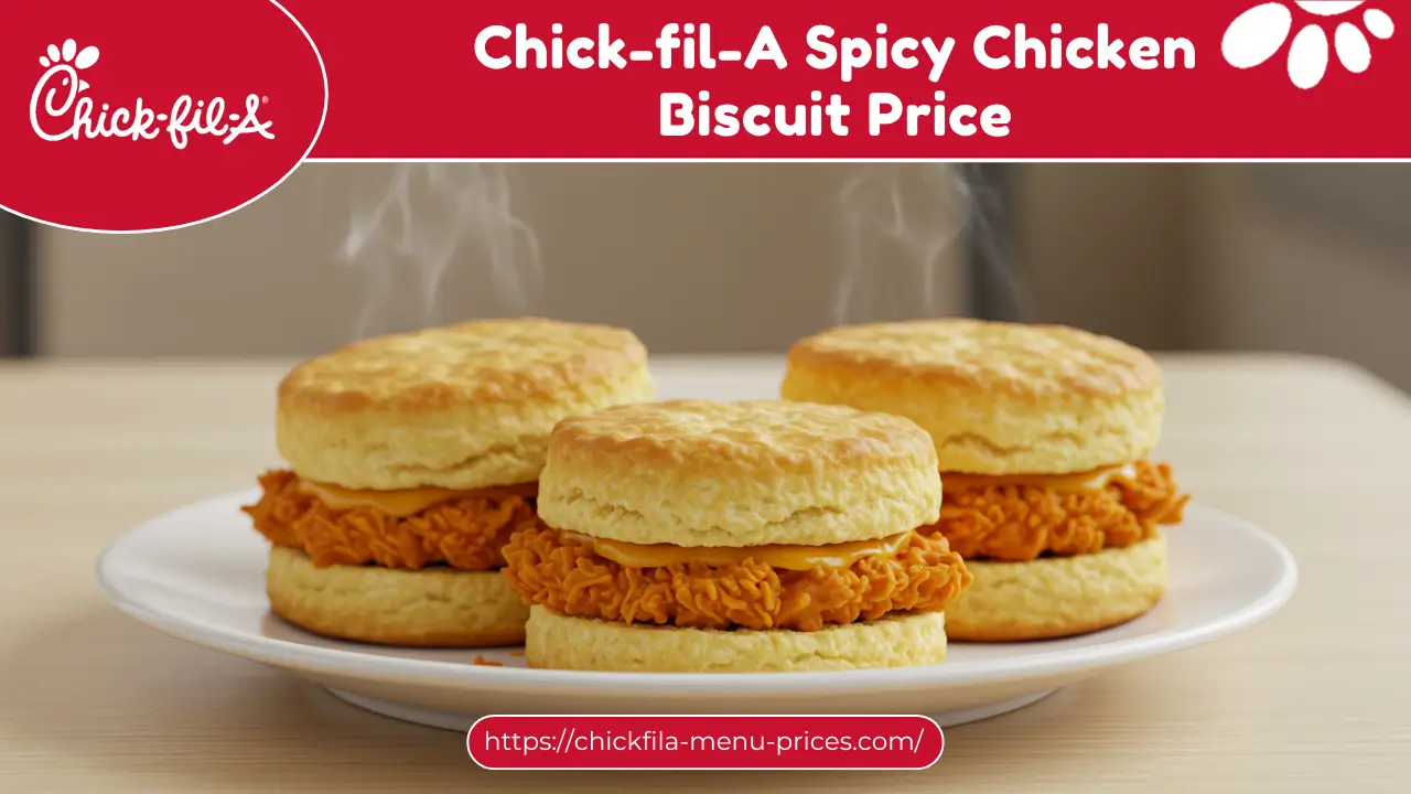 Chick-fil-A Spicy Chicken Biscuit