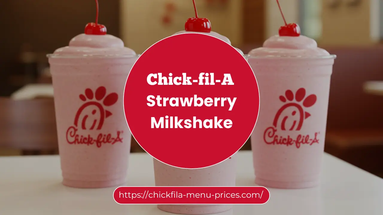 Chick-fil-A Cookies and Cream Milkshake Price